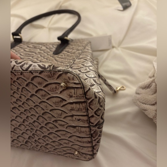 Gently used Brahmin Joan tote in pearl dogwood color, tag attached - Picture 3 of 16